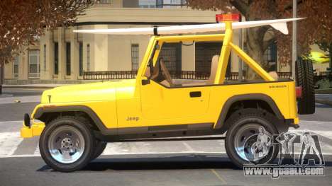 1988 Jeep Wrangler V1.0 for GTA 4