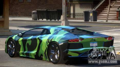 Lamborghini Aventador SS PJ3 for GTA 4