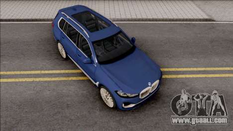BMW X7 2020 Low Poly for GTA San Andreas
