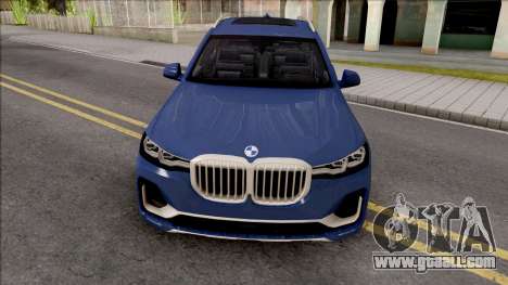 BMW X7 2020 Low Poly for GTA San Andreas