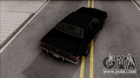 Ford Gran Torino 1974 Black for GTA San Andreas