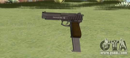 Pistol .50 GTA V (NG Black) Base V2 for GTA San Andreas