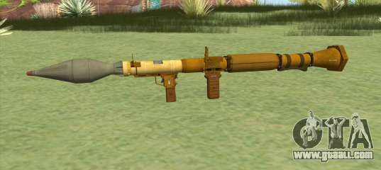 Rocket Launcher GTA V (Gold) for GTA San Andreas