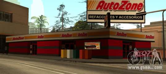 Mexican Autozone Store for GTA San Andreas