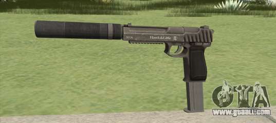 Pistol .50 GTA V (Platinum) Suppressor V2 for GTA San Andreas