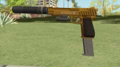 Pistol .50 GTA V (Gold) Full Attachments for GTA San Andreas