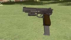 Pistol .50 GTA V (NG Black) Flashlight V2 for GTA San Andreas