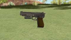 Pistol .50 GTA V (NG Black) Flashlight V1 for GTA San Andreas