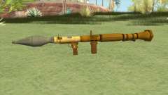 Rocket Launcher GTA V (Gold) for GTA San Andreas