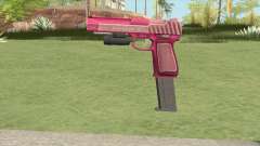 Pistol .50 GTA V (Pink) Flashlight V2 for GTA San Andreas