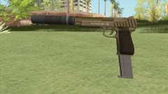 Pistol .50 GTA V (Army) Suppressor V2 for GTA San Andreas