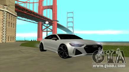 2020 Audi RS7 for GTA San Andreas