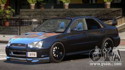 Subaru Impreza WRX Tuning for GTA 4