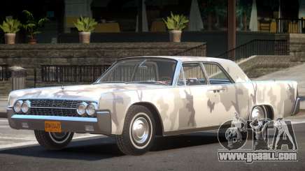 1961 Lincoln Continental PJ2 for GTA 4