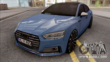 Audi S5 Blue for GTA San Andreas