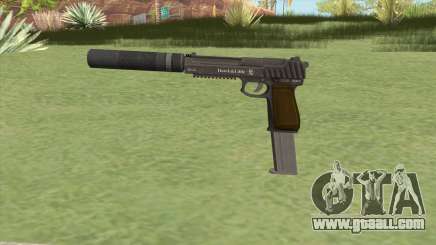 Pistol .50 GTA V (NG Black) Suppressor V2 for GTA San Andreas