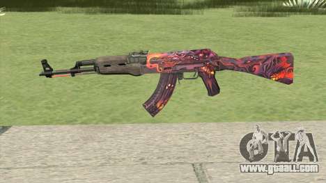 AK-47 (Phantom Disruptor) for GTA San Andreas