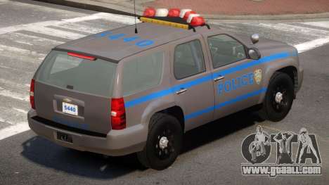 Chevrolet Tahoe Police V1.2 for GTA 4