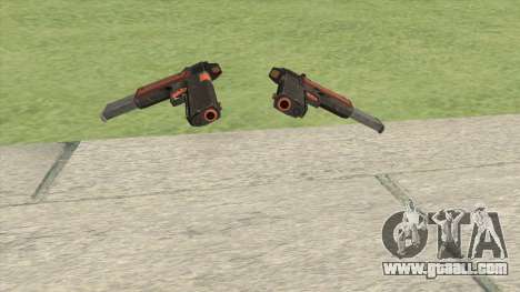 Heavy Pistol GTA V (Orange) Base V2 for GTA San Andreas