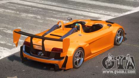 Audi R8 GT Roadster for GTA 4