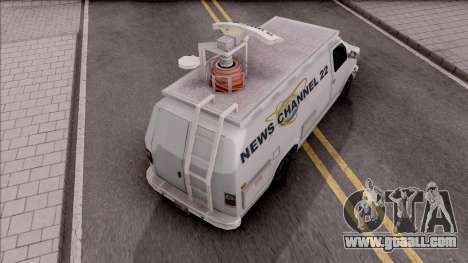 Mullido Newsvan NFS MW for GTA San Andreas