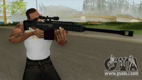 Heavy Sniper GTA V (LSPD) V3 for GTA San Andreas