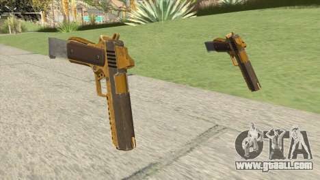Heavy Pistol GTA V (Gold) Base V2 for GTA San Andreas