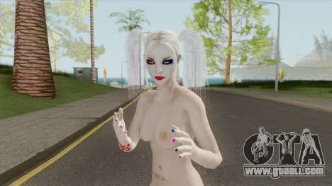 Harley Quinn (Nude) V1 for GTA San Andreas