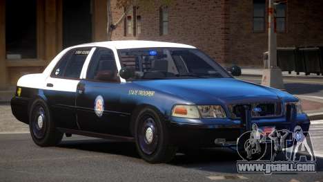 Ford Crown Victoria FS Police V1.1 for GTA 4