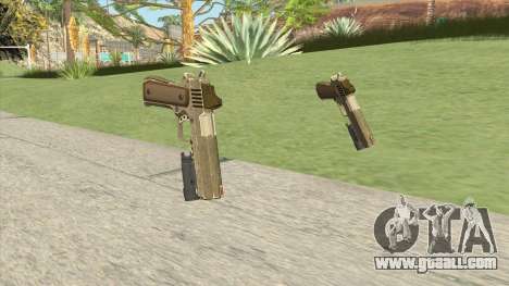 Heavy Pistol GTA V (Army) Flashlight V1 for GTA San Andreas