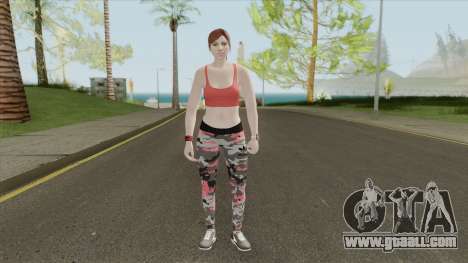 Random Female (Gym Suit) V1 GTA Online for GTA San Andreas