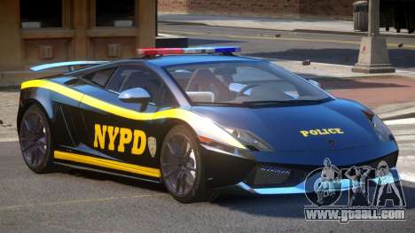 Lamborghini Gallardo Police V1.0 for GTA 4