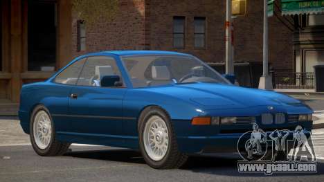 1992 BMW 850i E31 for GTA 4