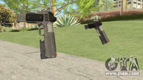 Heavy Pistol GTA V (Platinum) Flashlight V2 for GTA San Andreas