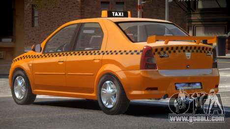 Dacia Logan Taxi V1.0 for GTA 4