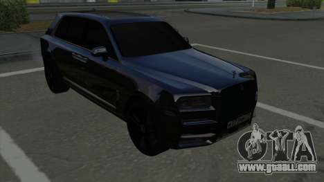 Rolls Royce Cullinan 2019 Black for GTA San Andreas