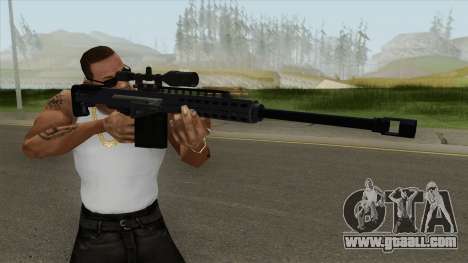 Heavy Sniper GTA V (LSPD) V1 for GTA San Andreas