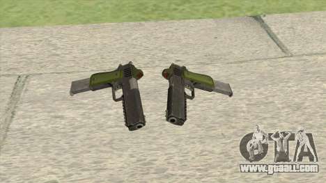 Heavy Pistol GTA V (Green) Base V2 for GTA San Andreas