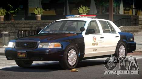 Ford Crown Victoria ST Police for GTA 4
