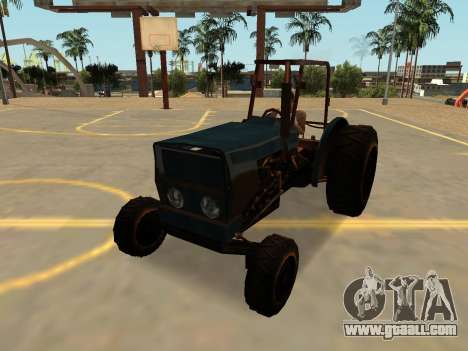 Stanley Tractor Rusty With Badges & Extras for GTA San Andreas