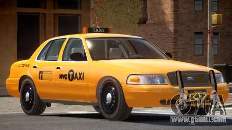 Ford Crown Victoria Taxi NY for GTA 4