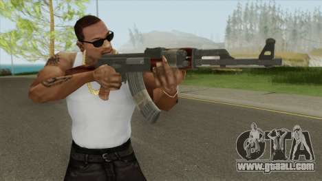 AK-47 (Hunt Down The Freeman) for GTA San Andreas