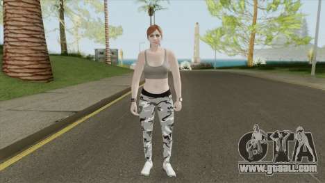 Random Female (Gym Suit) V2 GTA Online for GTA San Andreas