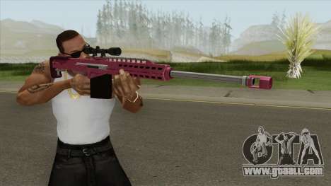 Heavy Sniper GTA V (Pink) V2 for GTA San Andreas