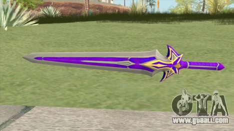 Purple Sword for GTA San Andreas