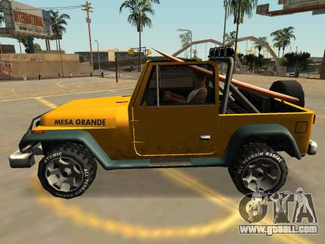 Canis Mesa Grande With Badges & Extras for GTA San Andreas