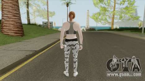 Random Female (Gym Suit) V2 GTA Online for GTA San Andreas