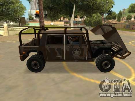 Mammoth Patriot Military With Badges & Extras for GTA San Andreas