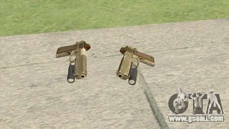 Heavy Pistol GTA V (Army) Flashlight V1 for GTA San Andreas