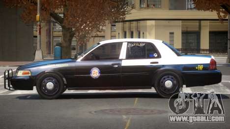 Ford Crown Victoria FS Police V1.1 for GTA 4